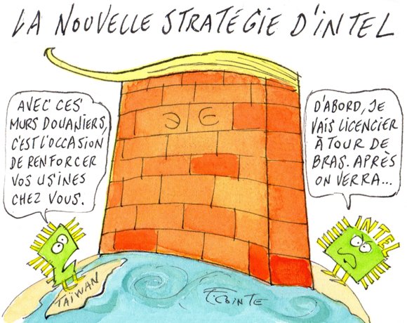 Dessin: Lip-Bu Tan réorganise Intel à sa main